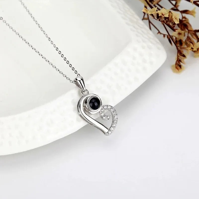 Personalized love necklace