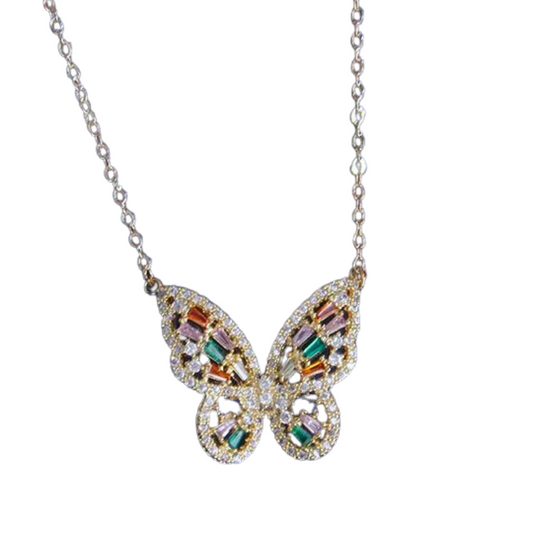 Butterfly Necklace For Ladies