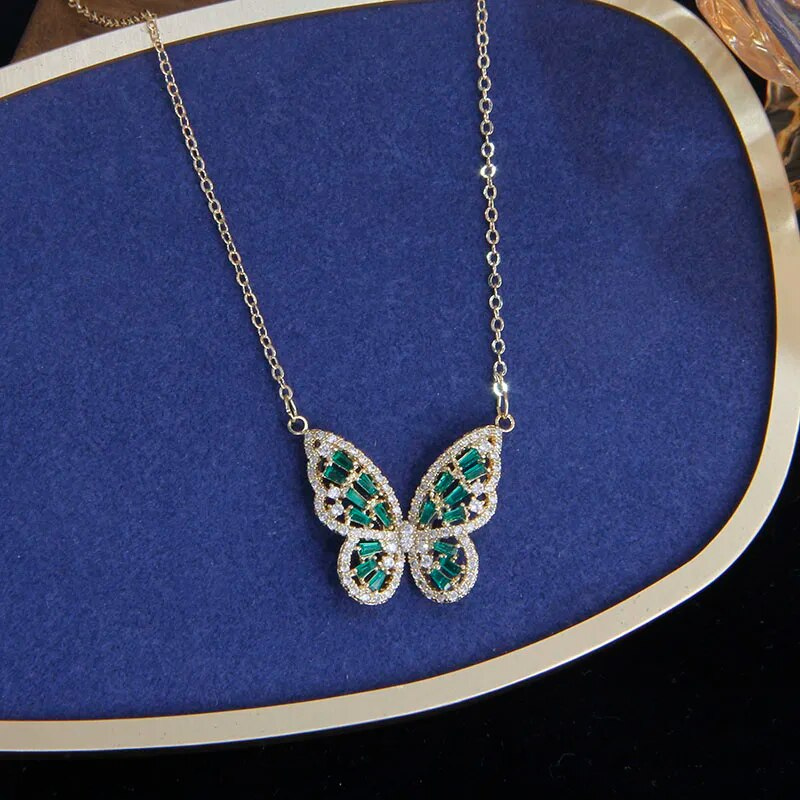 Butterfly Necklace For Ladies