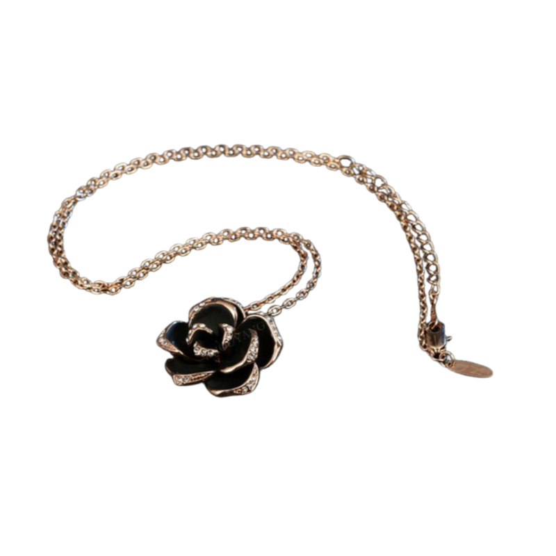 Black Rose Necklace