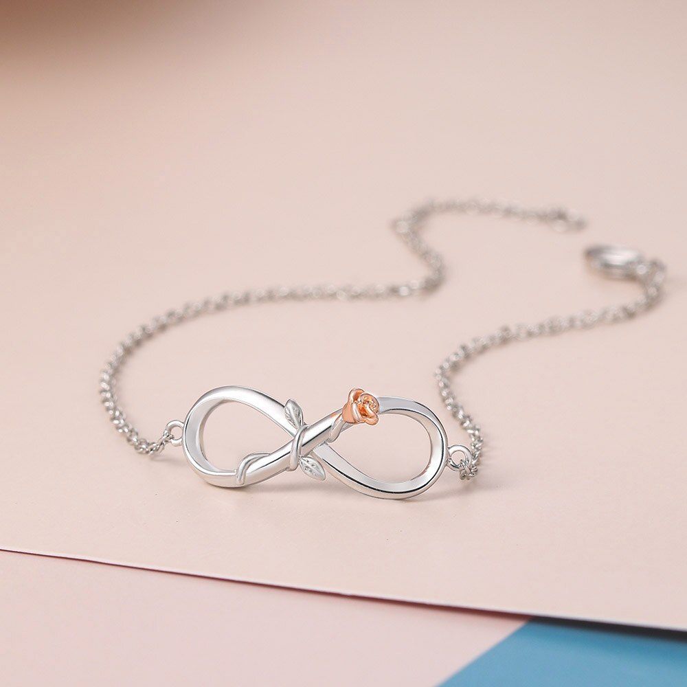 Infinite Rose Bracelet