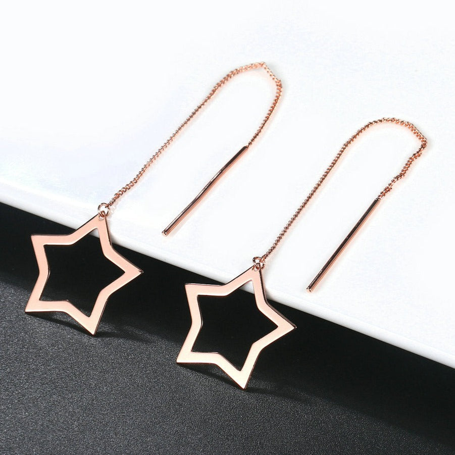 Hanging Stars Earrings