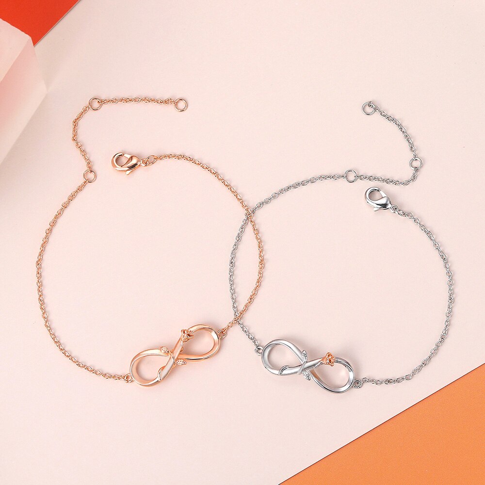 Infinite Rose Bracelet