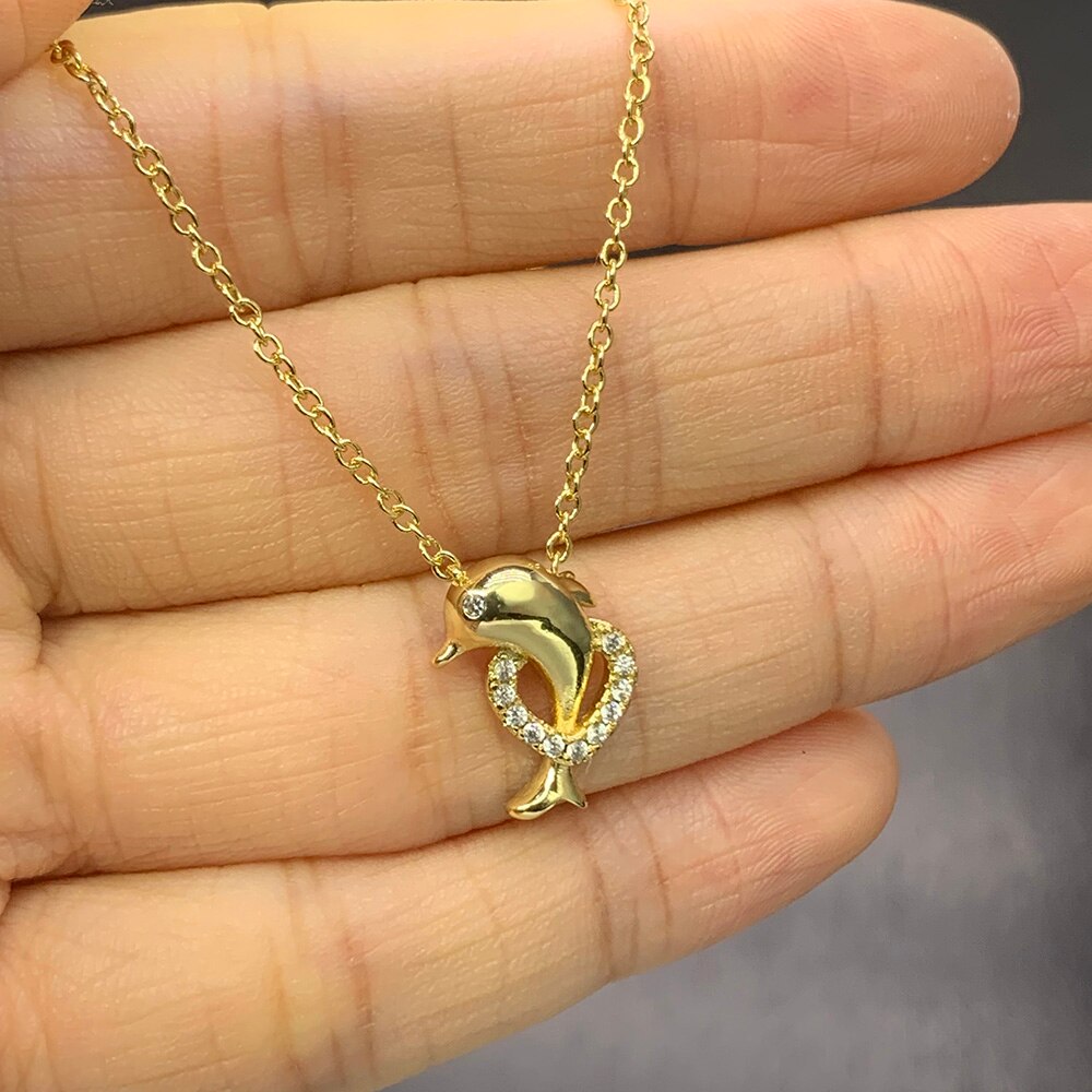 Cute Dolphin Necklace