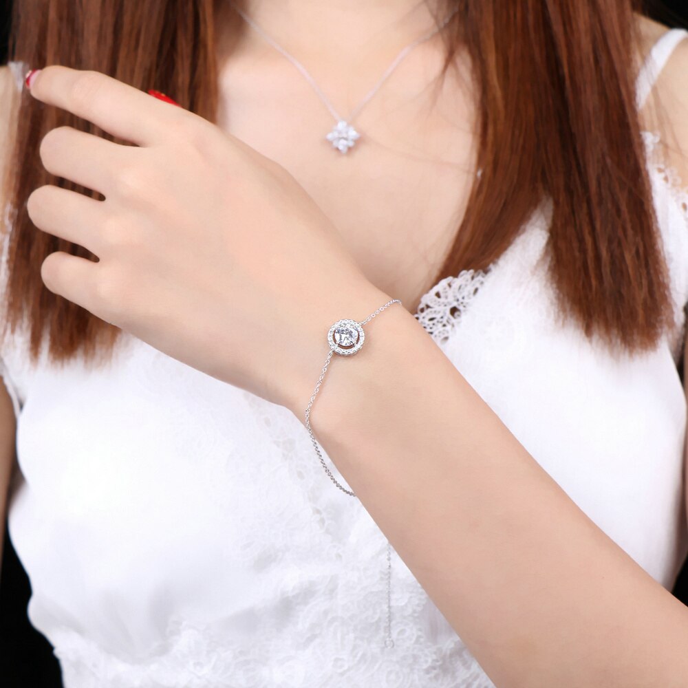 Mosaic Zirconia Women Bracelet