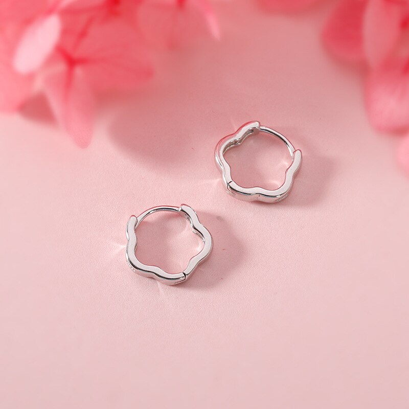 Hoop Floral Earrings