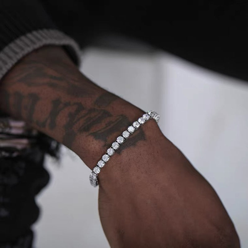 Crystal Men Streetwear Bracelet