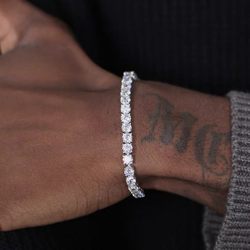 Crystal Men Streetwear Bracelet